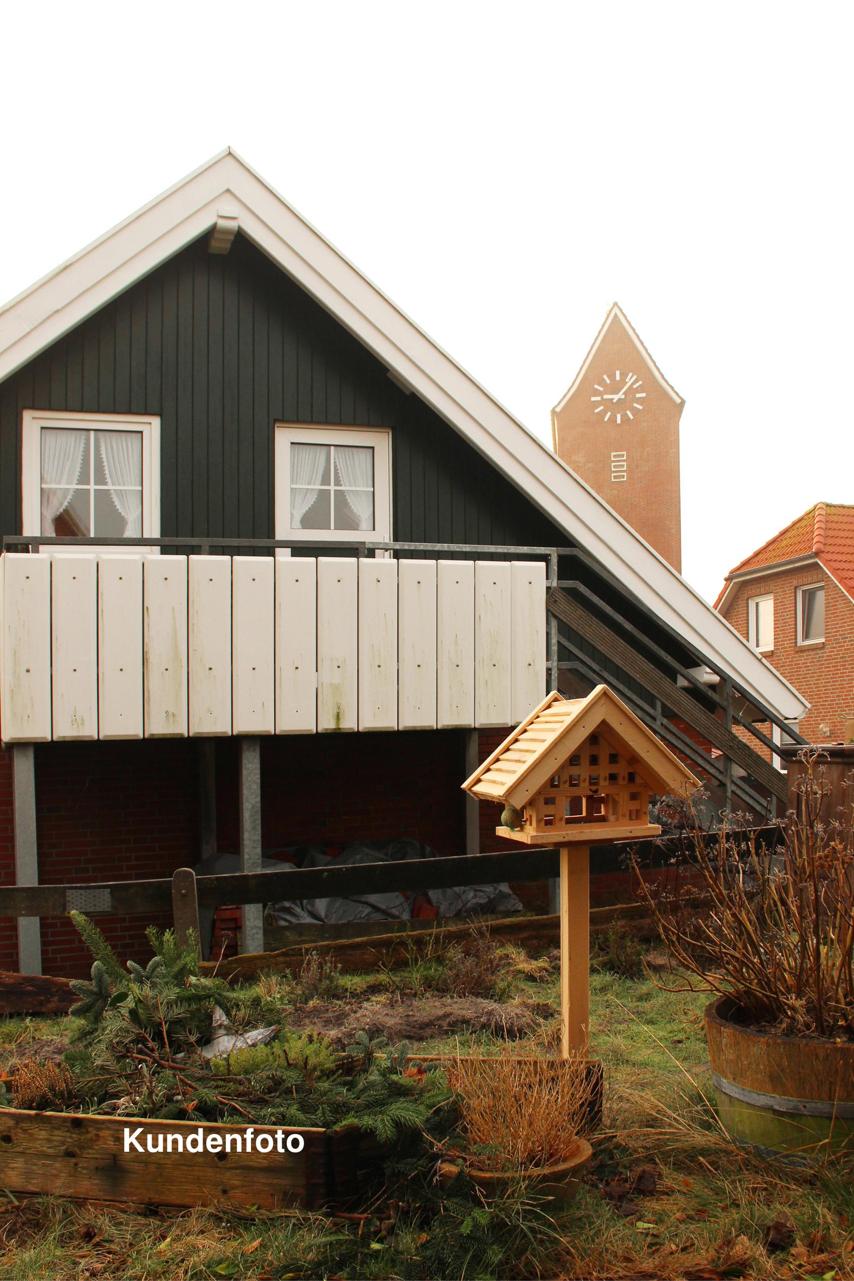 Vogelhaus zum Aufhängen - Vogelfutterhaus ohne Ständer
